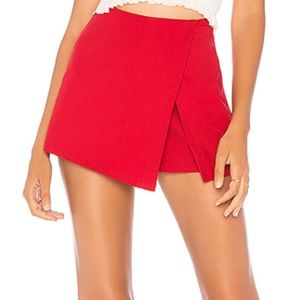 Superdown Alyssa Wrap Skort